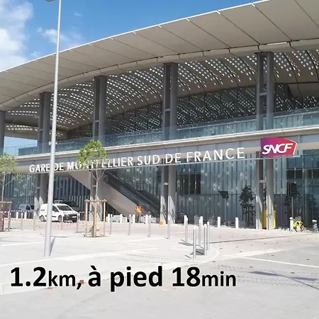 Climatisee F3 Entre Et Montpellier 펜션 *